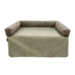 Ortopedický pelíšek pro psy s paměťovou pěnou Taupe S – Madison Sofa Orthopedisch