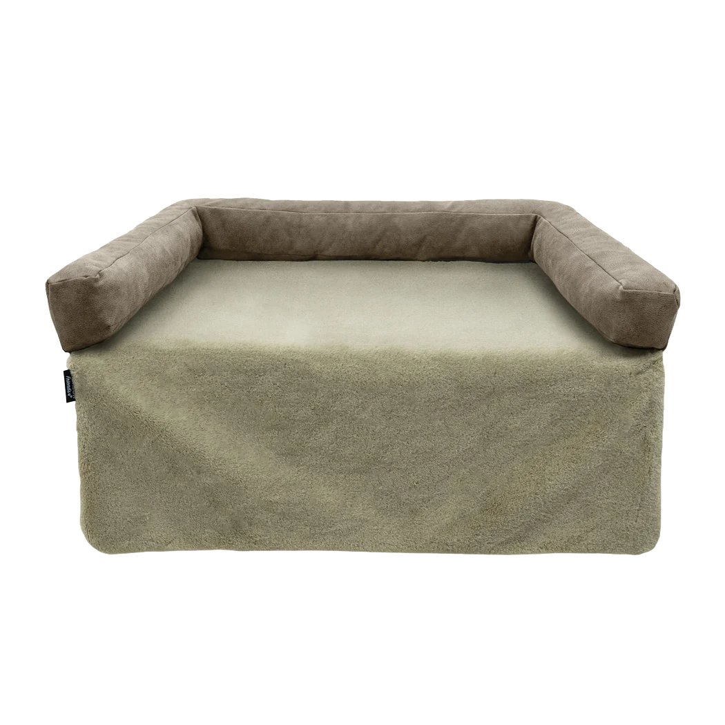 Ortopedický pelíšek pro psy s paměťovou pěnou Taupe S – Madison Sofa Orthopedisch - Obrázek 1