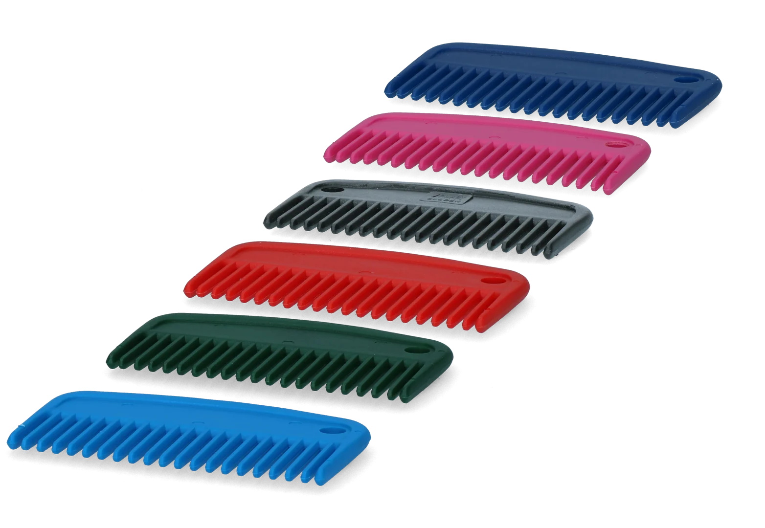 Plastový hřeben na hřívu, 100 mm, modrý – Vplast - Obrázek 4
