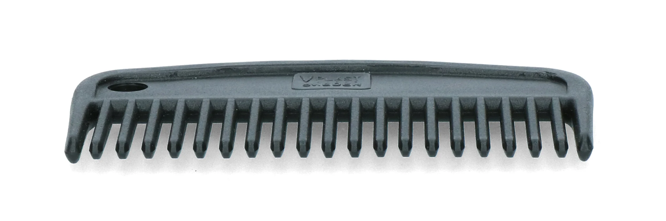 Plastový hřeben na hřívu, 100 mm, černý – Vplast - Obrázek 2