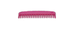 Plastový hřeben na hřívu, 100 mm, růžový – Vplast - Obrázek 3
