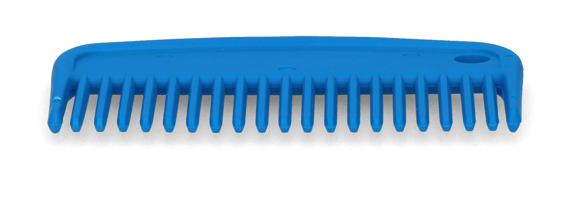 Plastový hřeben na hřívu, 100 mm, modrý – Vplast - Obrázek 3