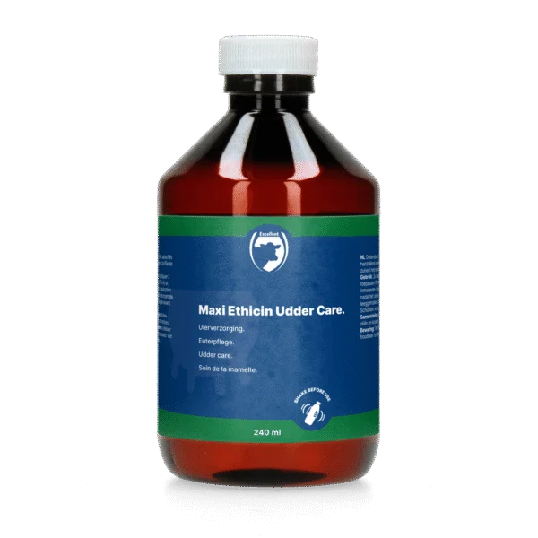 Přípravek pro péči o vemeno s éterickými oleji a včelím voskem, 240 ml – Excellent Maxi Ethicin