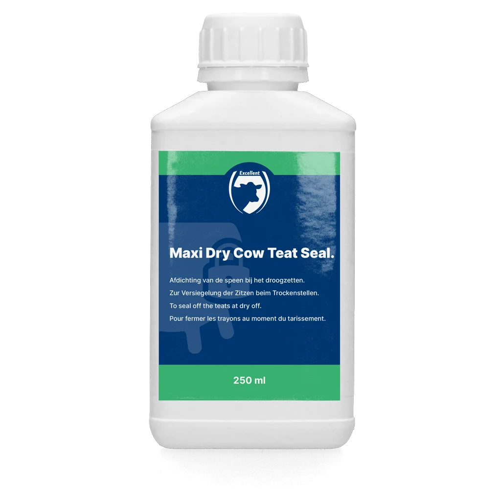 Přípravek na uzavření strukového kanálku při zaprahování, 250 ml – Excellent Maxi Dry Cow Teat Seal - Obrázek 1