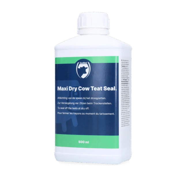 Přípravek na utěsnění struků při zaprahování, 500 ml – Excellent Maxi Dry Cow Teat Seal