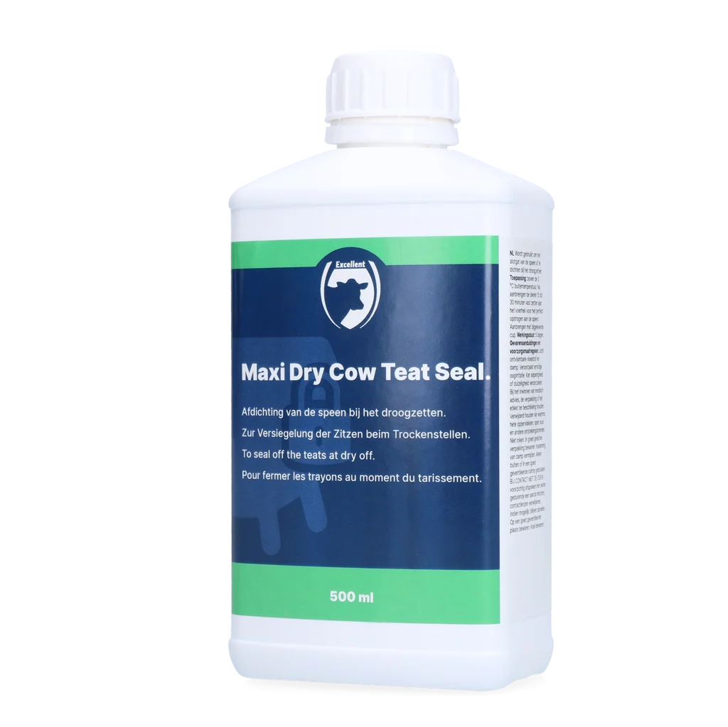 Přípravek na utěsnění struků při zaprahování, 500 ml – Excellent Maxi Dry Cow Teat Seal - Obrázek 1