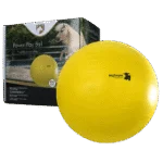 Hrací míč pro koně žlutý, 100 cm – Maximus Power Play Ball