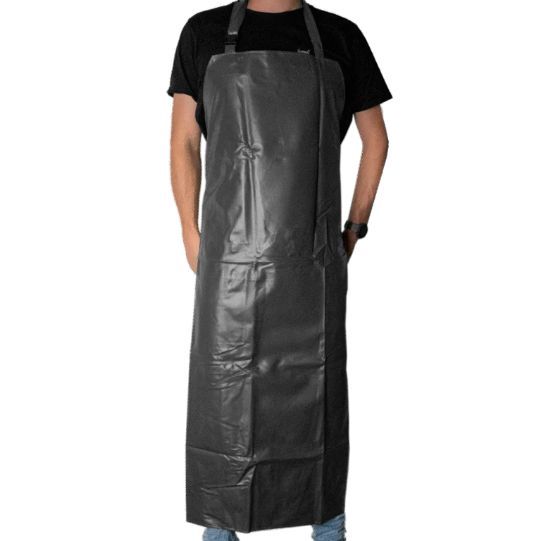 Vodotěsná dojařská zástěra, černá, 80 x 120 cm