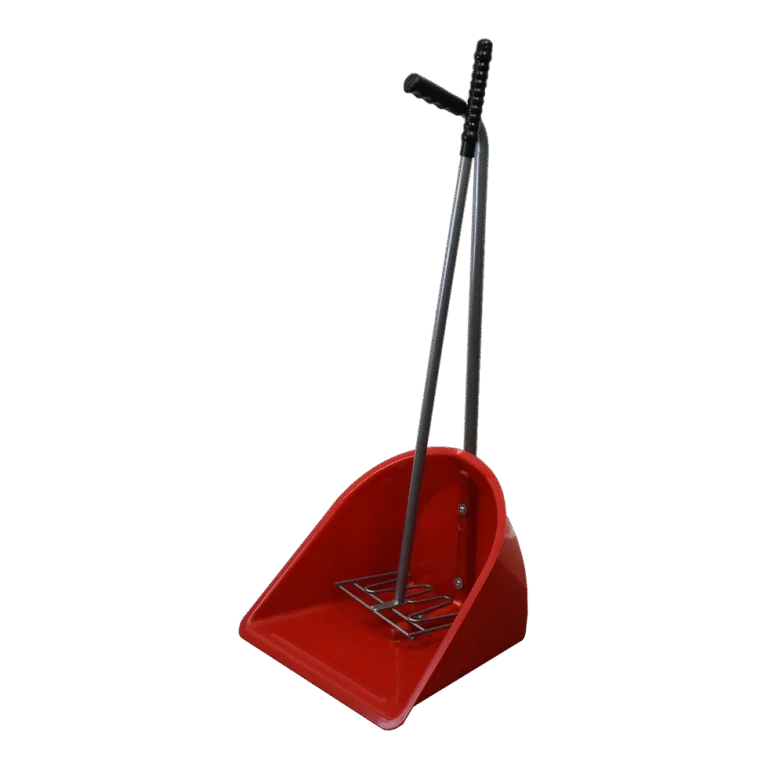 Sada Mestboy se sběrnou lopatkou 78 cm a hráběmi 85 cm, červená