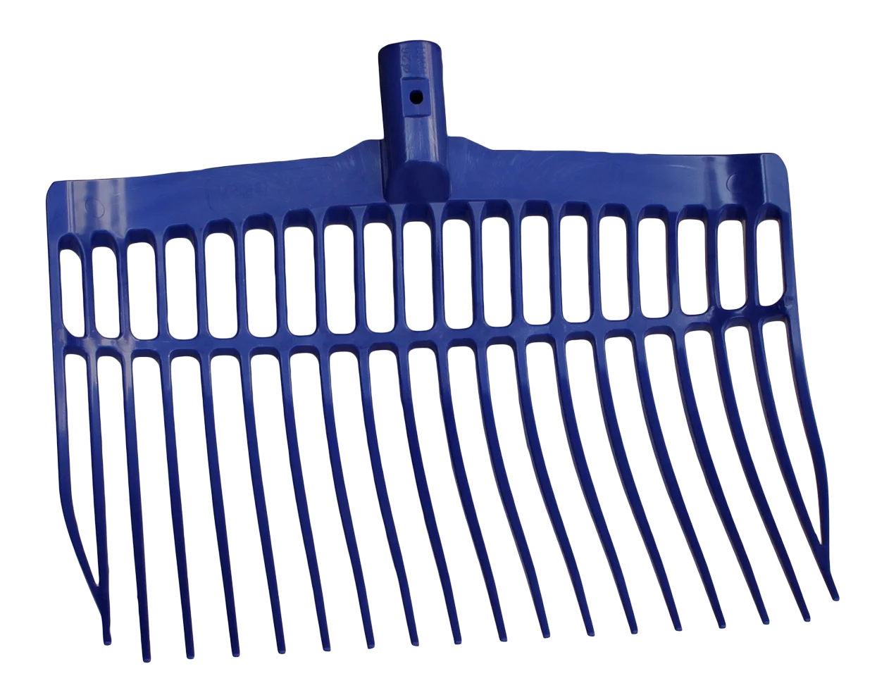 Plastové vidle na hnůj bez násady, modré, 41 x 36 x 11 cm – Vplast - Obrázek 1