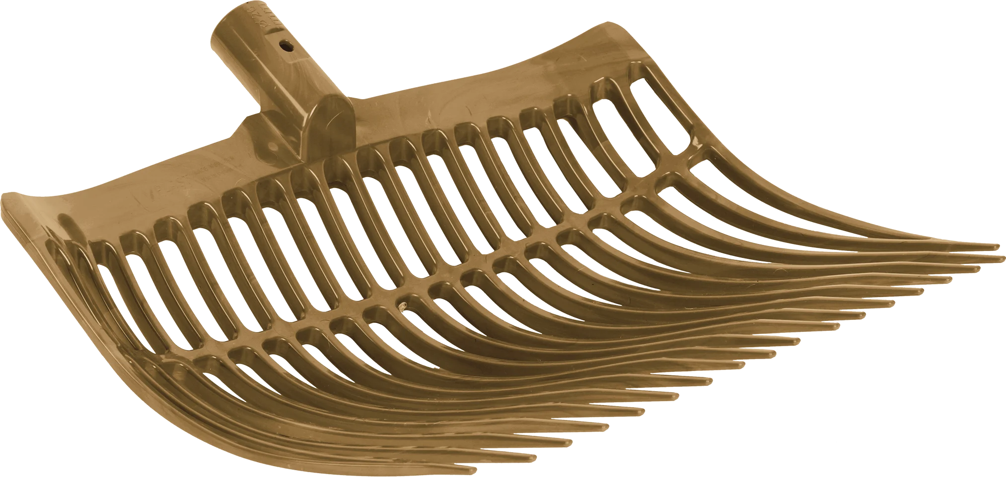 MEST0004FE.png Plastové vidle na hnůj bez násady, zlaté, 41 x 36 x 11 cm – Vplast - Obrázek 1