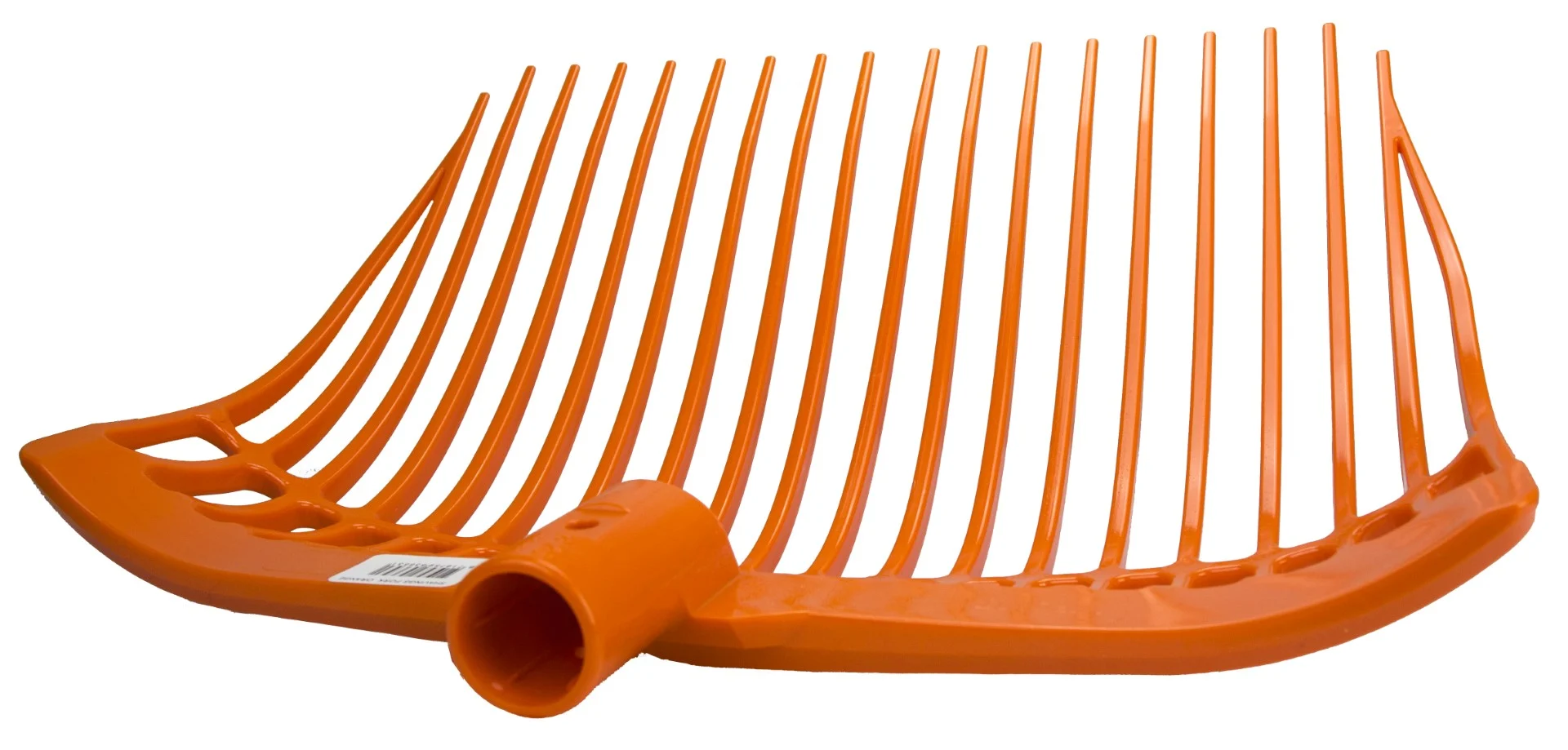 Plastové vidle na hnůj bez násady, oranžové, 41 x 36 x 11 cm – Vplast - Obrázek 3