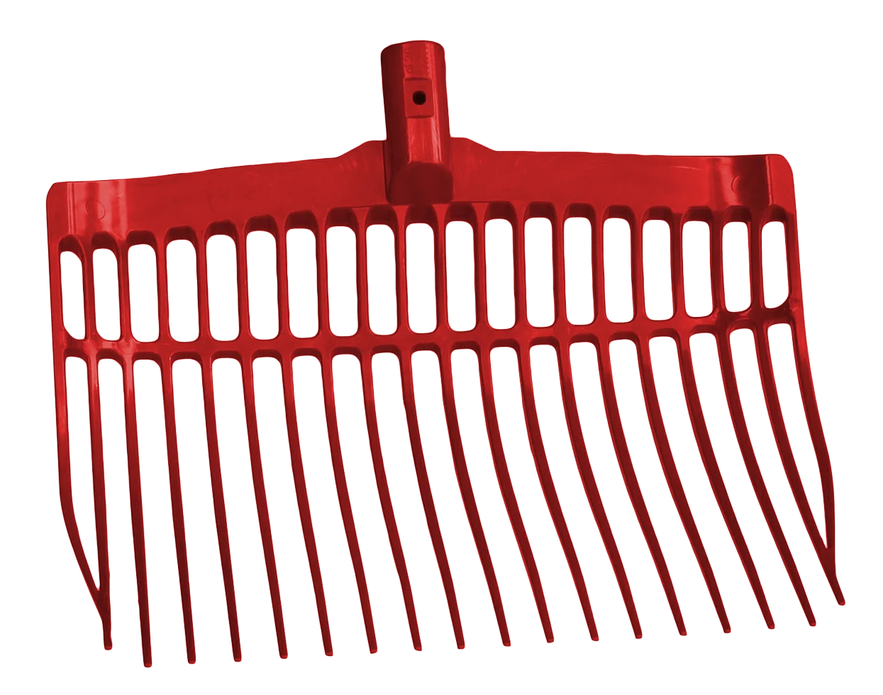 MEST0004FU.png Plastové vidle na hnůj bez násady, červené, 41 x 36 x 11 cm – Vplast - Obrázek 1
