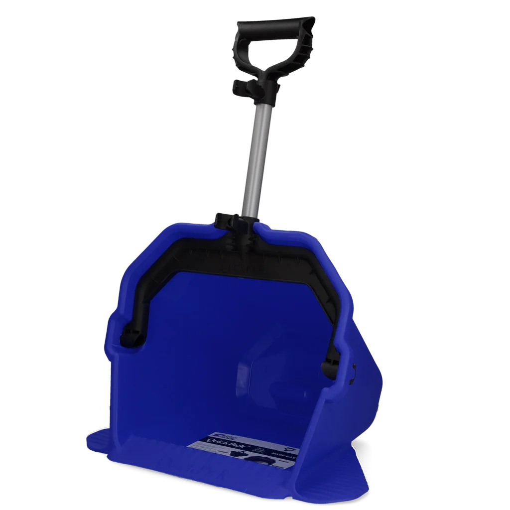 MEST0005TF.png Sběrná lopata na hnůj modrá – Vplast Mestboy Quick Pick - Obrázek 1