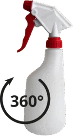 Ruční postřikovač 600 ml s funkcí 360° – Mesto Trigger Sprayer