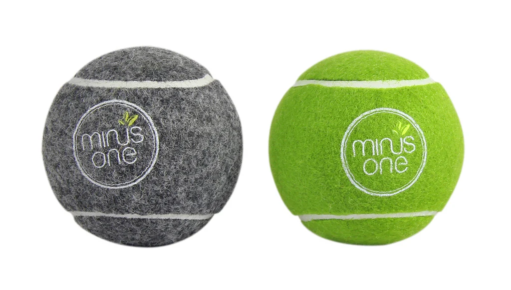Tenisové míčky pro psy, sada 6 ks – Minus One Bouncy Tennis Ball Dog Toys - Obrázek 2