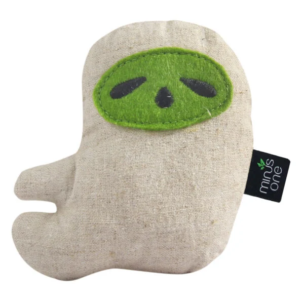 Hračka pro kočky ve tvaru lenochoda s kočičí mátou, 9 x 9 x 2,5 cm – Minus One Docile Buddy Cat Toy Sloth