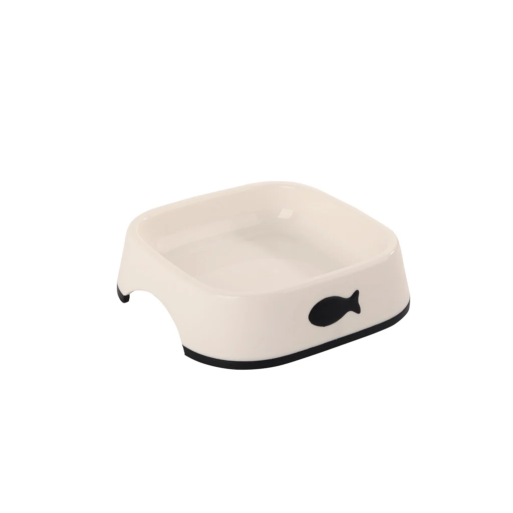 MINU47270.jpg Miska na krmivo a vodu pro kočky z recyklovaného plastu, 250 ml – Minus One Cat Bowl - Obrázek 1