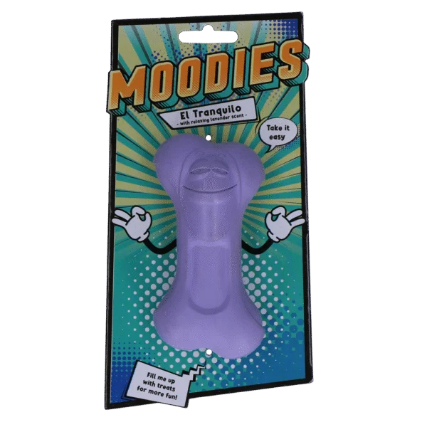 Žvýkací kost z gumy s vůní levandule – Moodies El Tranquilo