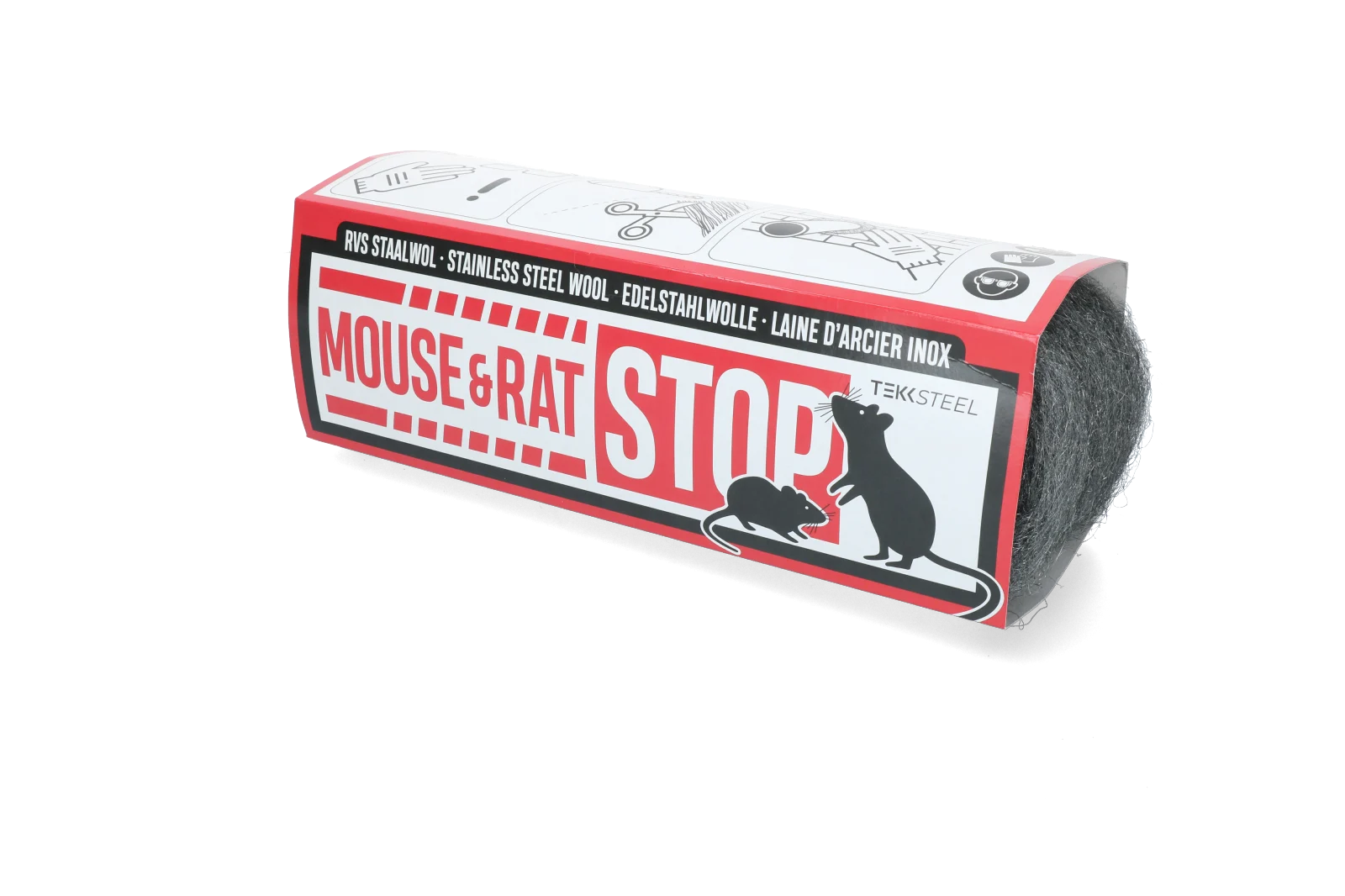 Nerezová ocelová vlna proti myším a potkanům, 200 g – Mouse & Rat Stop - Obrázek 1