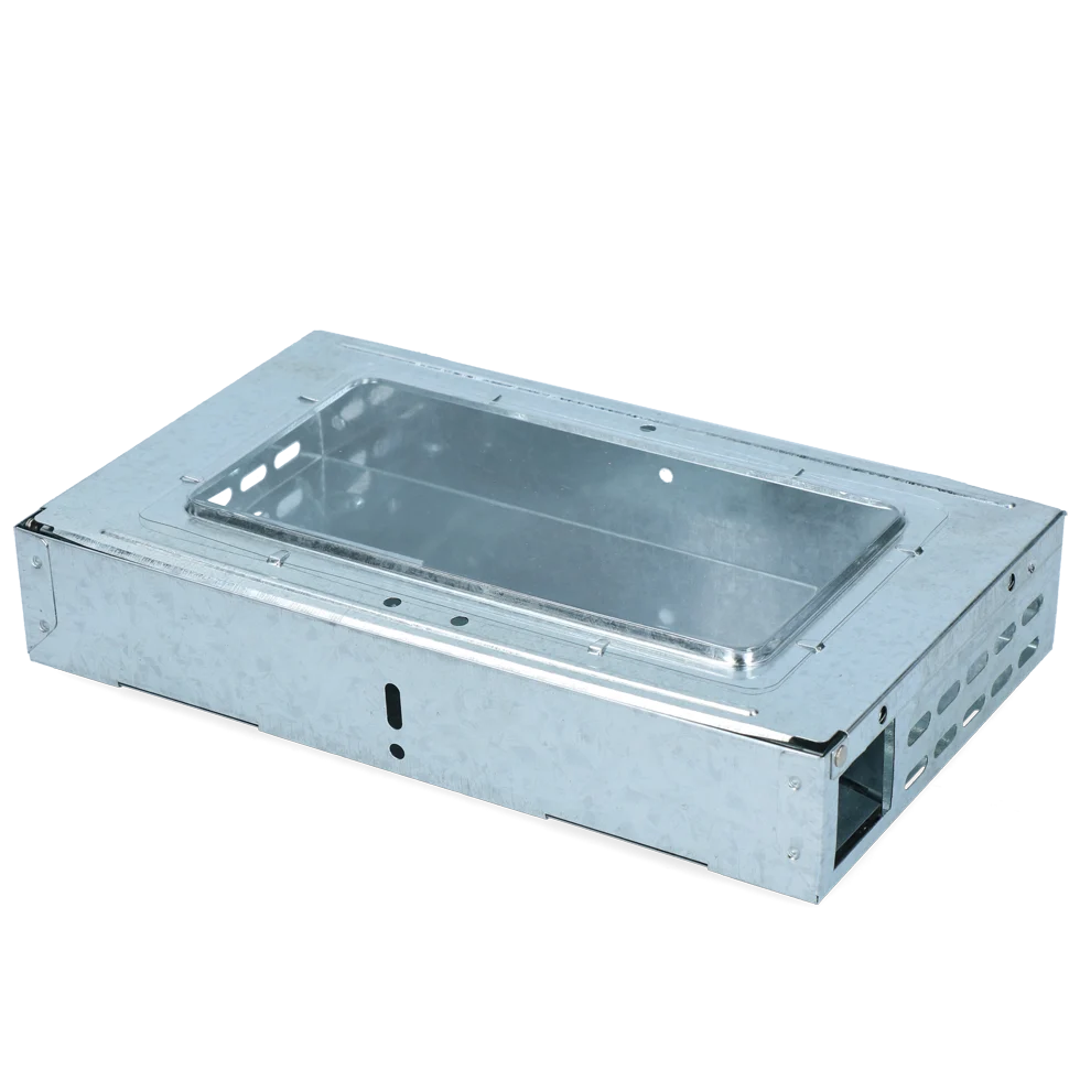 Živolovná past na myši s průhledem a 2 vchody, 26,4 x 16 x 5 cm – Hofman Pest Control Catch-A-Mouse - Obrázek 1