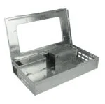 Živolovná past na myši s průhledem a 2 vchody, 26,4 x 16 x 5 cm – Hofman Pest Control Catch-A-Mouse - Obrázek 2