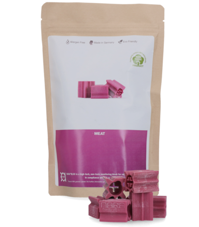 Plastový návnadový blok na myši a potkany s masovým aromatem, 20 kusů – Nara Bloc
