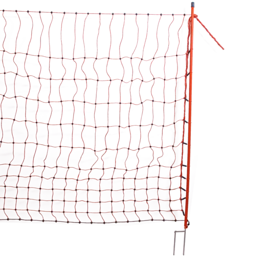 NETT105.png Síť pro drůbež bez elektrického proudu 50 m, zelená, s 15 sloupky – Euro-Netz Combi Pluimvee 112 cm ZS - Obrázek 1