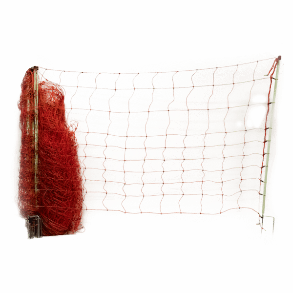 Ohradníková síť proti vlkům s dvojitými hroty, výška 120 cm, 50 m – Euro-Netz Wolf Jumbo