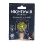 Bezpečnostní světýlko na obojek pro psy, žluté, 2 režimy svícení – Nightwalk Safety Light