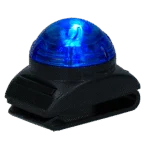 Bezpečnostní světýlko na obojek pro psa, modré, 2 režimy svícení – Nightwalk Safety Light - Obrázek 3