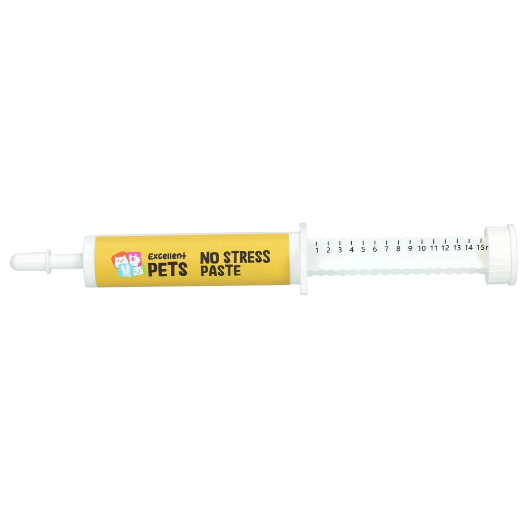 Doplňková pasta pro psy a kočky při stresu, 15 ml – Excellent Pets No Stress Paste - Obrázek 2