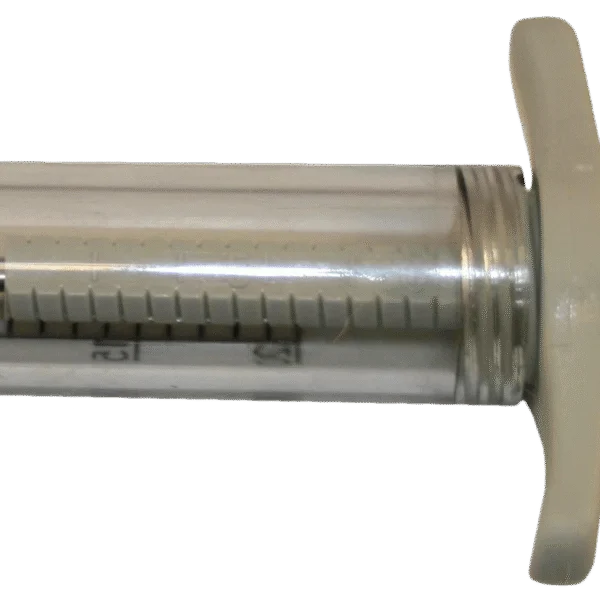 Nylonová stříkačka 20 ml, nastavitelná, Luer Lock