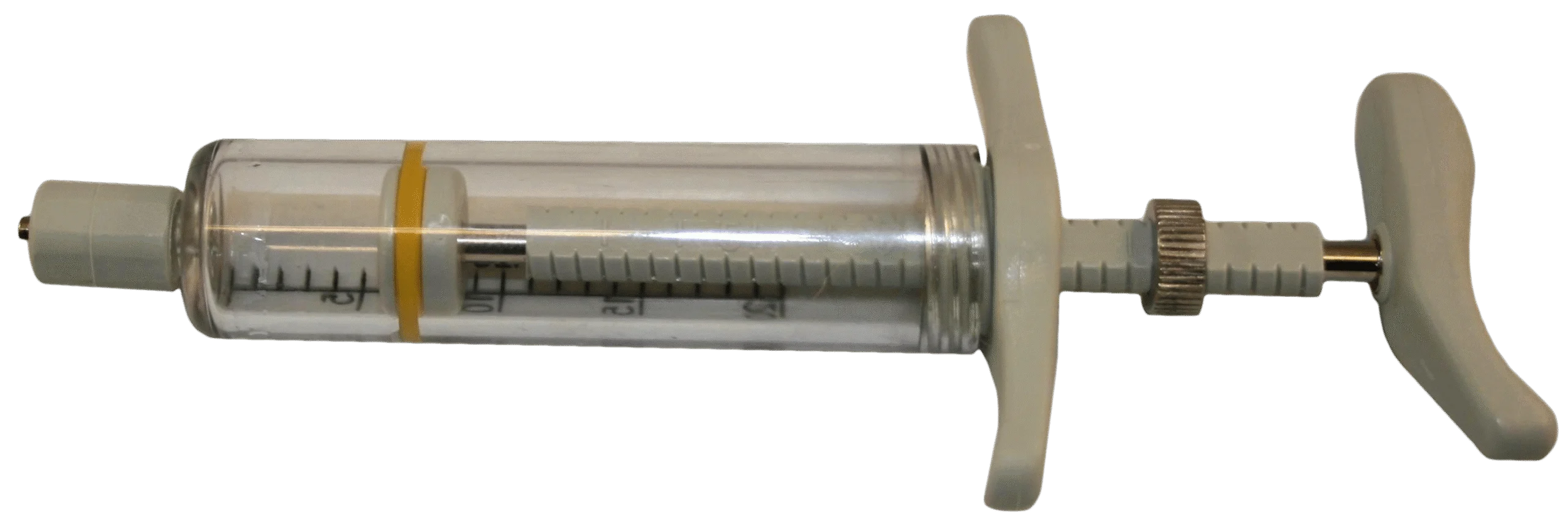 Nylonová stříkačka 20 ml, nastavitelná, Luer Lock - Obrázek 1