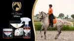 Třpytivý lak na kopyta zelený, 150 ml – Excellent Horse Hi Gloss Glitter Hoof Polish - Obrázek 6