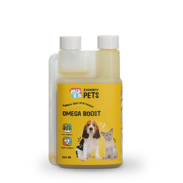 Omega olej pro psy s rostlinnými oleji, 250 ml – Excellent Pets Omega Boost