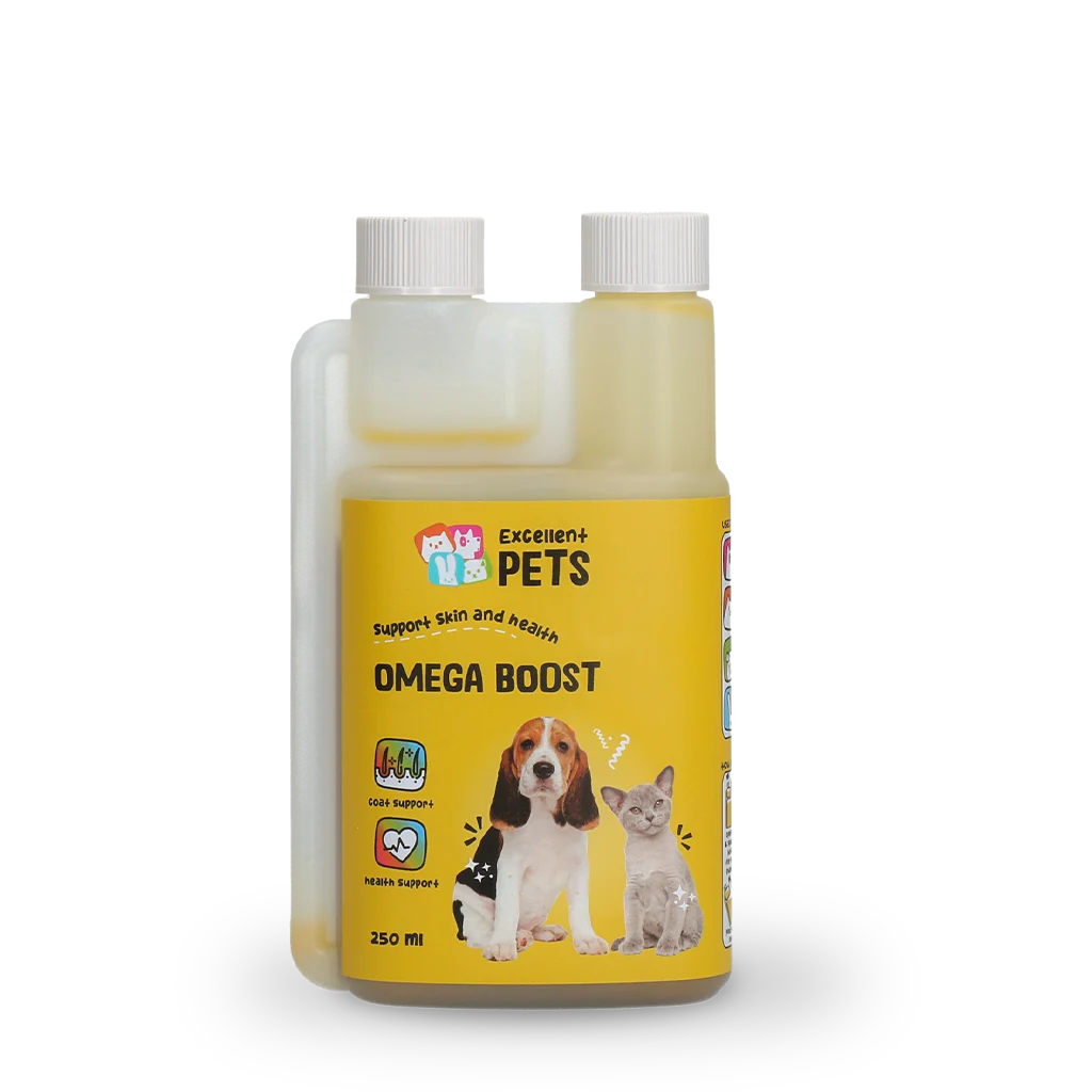 Omega olej pro psy s rostlinnými oleji, 250 ml – Excellent Pets Omega Boost - Obrázek 1
