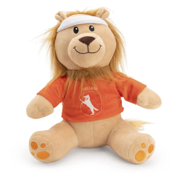 Plyšový lev pro psy, oranžový, 28 cm – Holland oranžový lev M