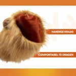 Lví hříva pro psy oranžová M – Oranžová lví hříva Holland - Obrázek 3