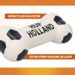 Latexová hračka pro psa ve tvaru kosti, oranžová – Holland WK Bot - Obrázek 3