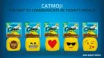 Kočičí hračka emoji s peříčky a MADNIP, ø 6 cm – Catmoji Angry - Obrázek 3