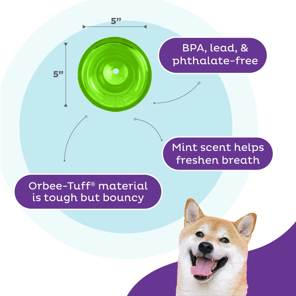 Pamlsková hračka pro psy z TPE – Outward Hound Orbee-Tuff Snoop - Obrázek 5