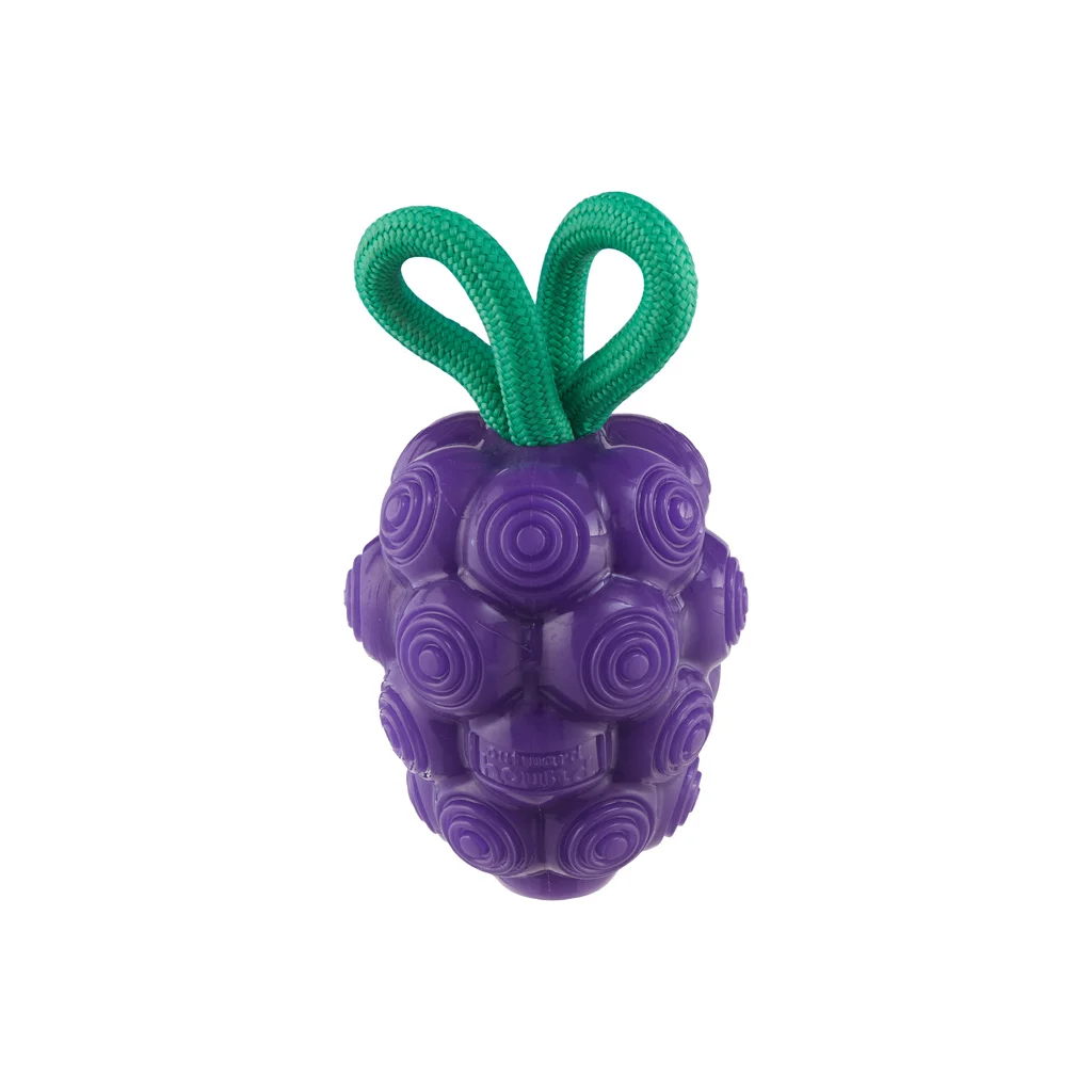 Žvýkací hračka s lanem a ovocnou vůní – Outward Hound (Kyjen) Dental Grapes - Obrázek 2