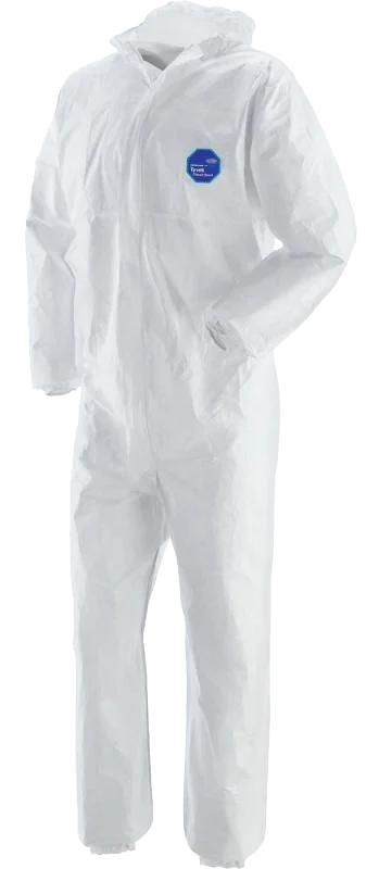 Jednorázová kombinéza s kapucí, velikost L – Tyvek Classic Xpert - Obrázek 3