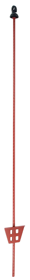 Zapichovací sloupek z pružinové oceli se spirálovým izolátorem, 105 cm – ZoneGuard