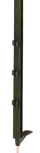 Plastový zatloukací sloupek, 75 cm, zelený – ZoneGuard