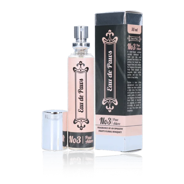 Parfém pro psy s magnolií a růží, 30 ml – Eau de Paws No3 Paw Adore