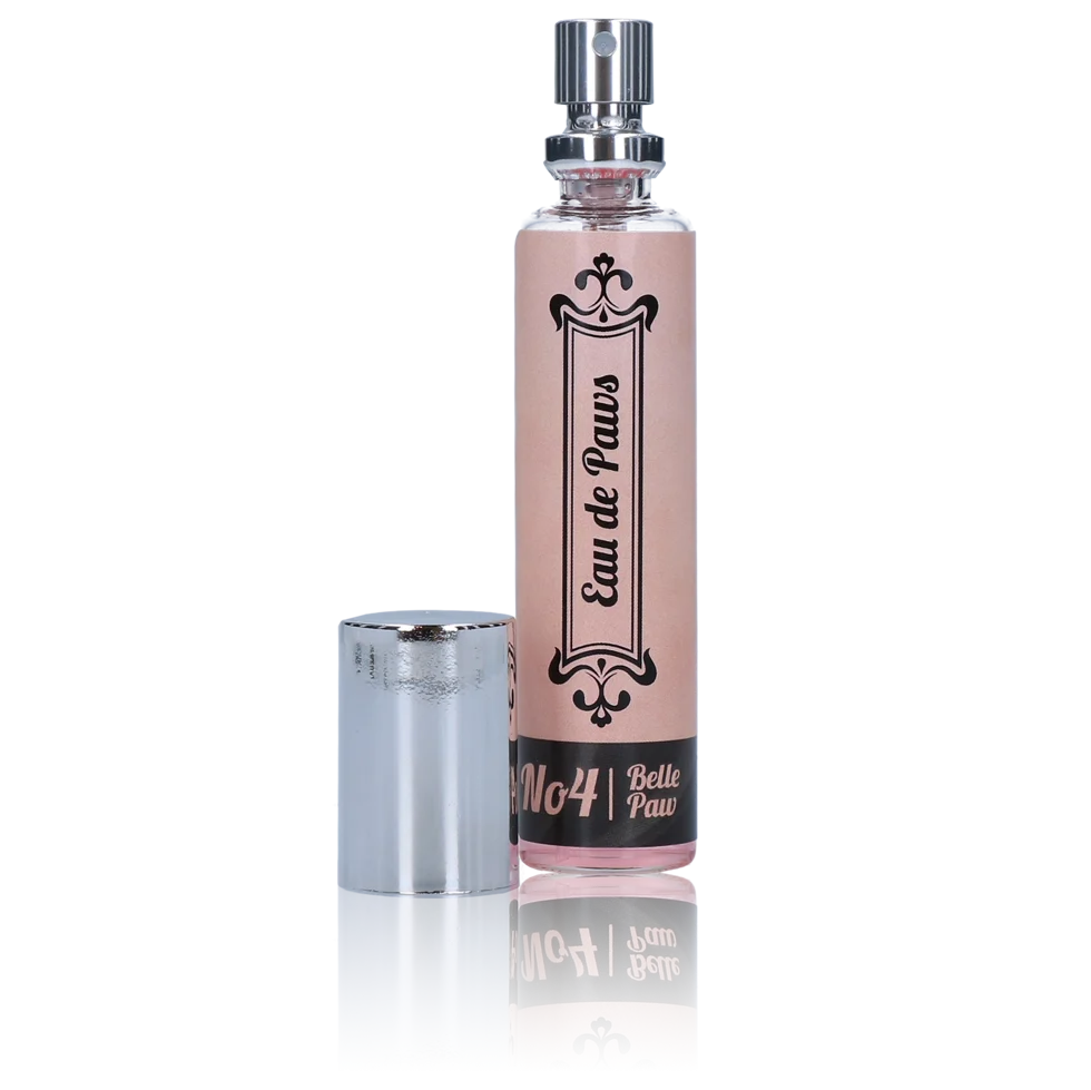 Parfém pro psy s kosatcem a jasmínem, 30 ml – Eau de Paws No4 Belle Paw - Obrázek 3