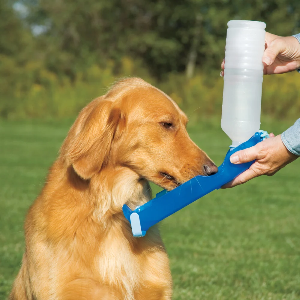 Láhev na vodu s miskou 500 ml – Pawise Travel Bottle - Obrázek 4