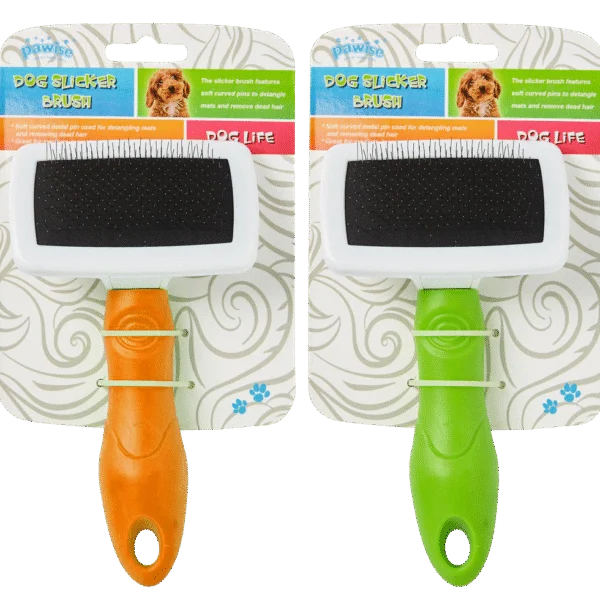 Slicker kartáč pro psy s měkkými hroty, 11 cm – Pawise Dog Slicker Brush M